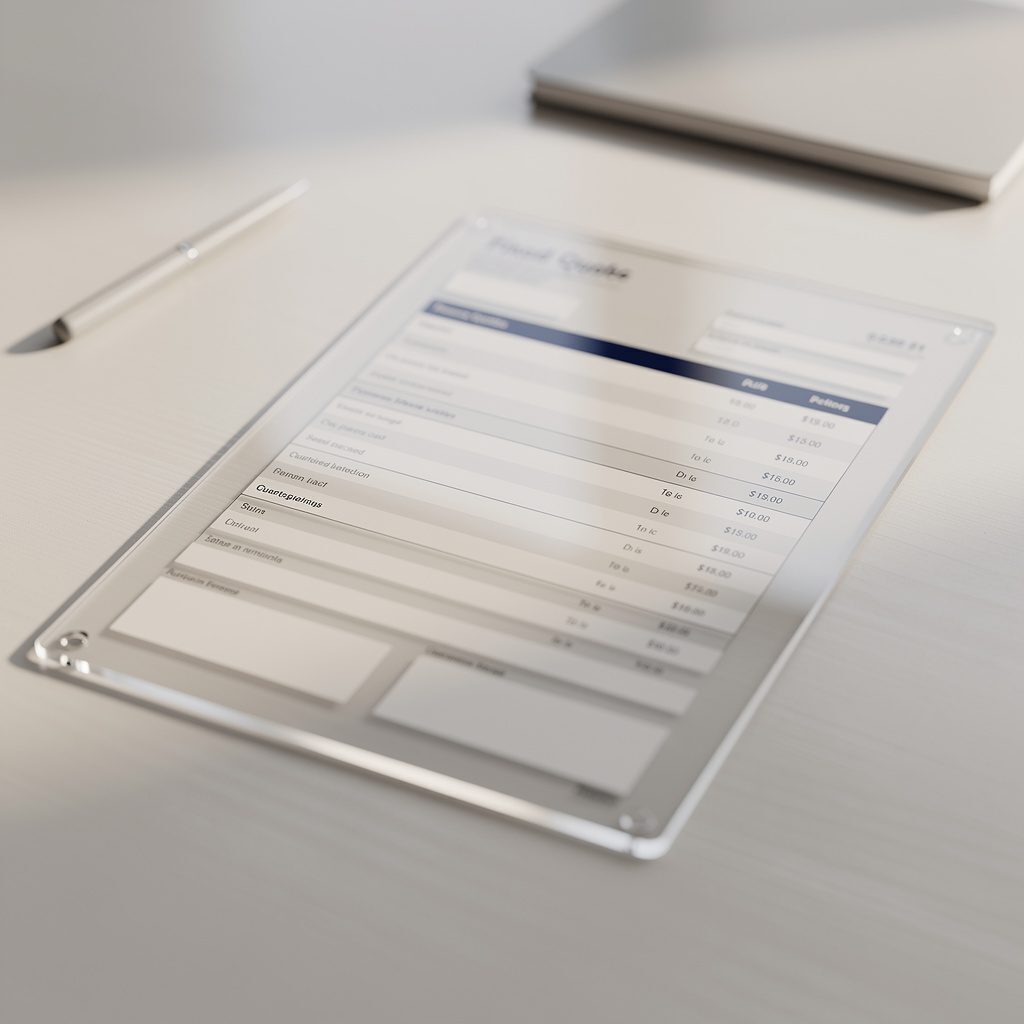 Transparente Festpreise – keine versteckten Kosten hier vor Ort